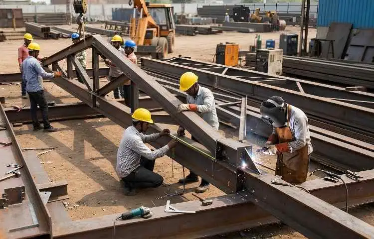 Expertly manufactured mild steel components for factories, warehouses, and industrial facilities in India