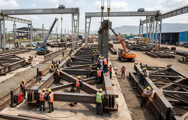 Reliable Mild Steel Fabrication Company in Gurgaon offering precision engineering.