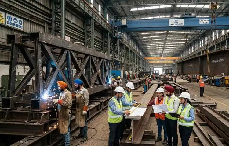 Industrial-grade bridge structures manufactured for public and commercial projects in Kolkata