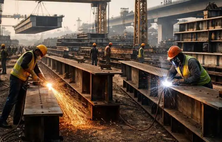 Precision bridge fabrication services designed for modern infrastructure projects in Uttar Pradesh