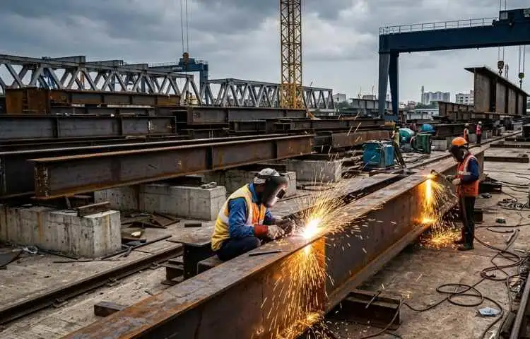Advanced bridge fabrication services designed for large-scale infrastructure projects in Chennai
