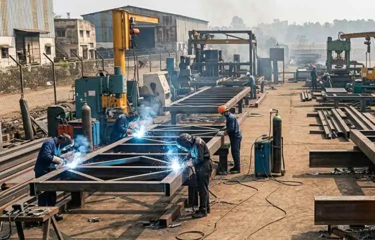 Professional metal fabrication services ensuring strength and performance throughout India