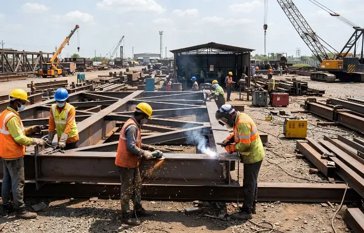 Premium metal engineering and fabrication services for large-scale projects in Hyderabad