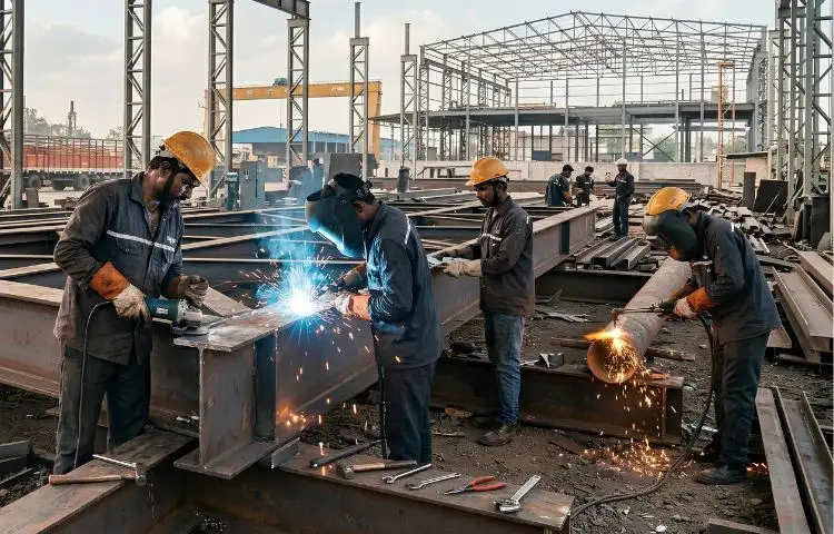 Professional metal fabrication services for large-scale industrial projects in Kolkata