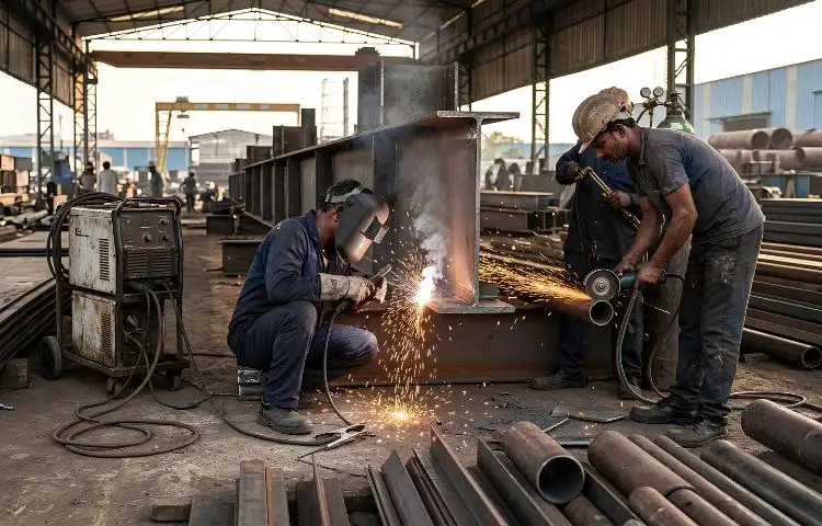 Custom metal fabrication solutions supporting infrastructure development in Jaipur