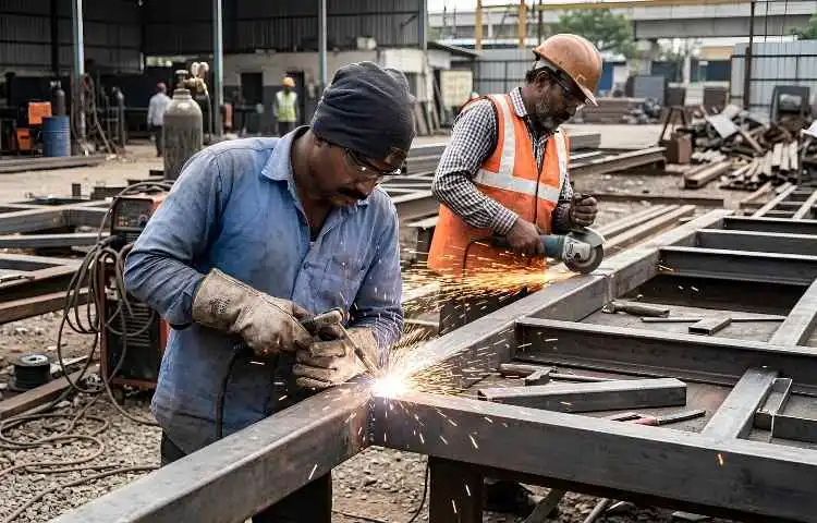 Reliable fabricated metal components manufactured for factories in Haryana