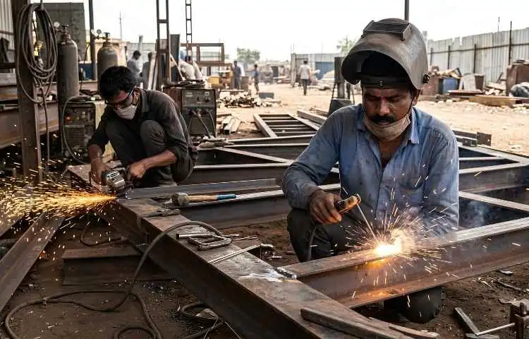 Reliable metal fabrication solutions for factories, warehouses, and production facilities in Punjab