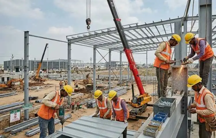 Expertly fabricated PEB structures for commercial applications throughout Delhi
