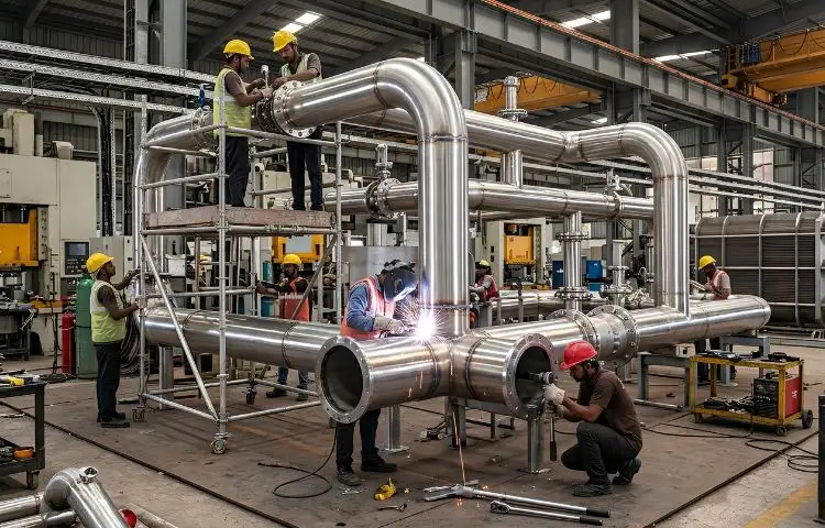 Precision stainless steel fabrication solutions for industrial projects in Bhubaneswar