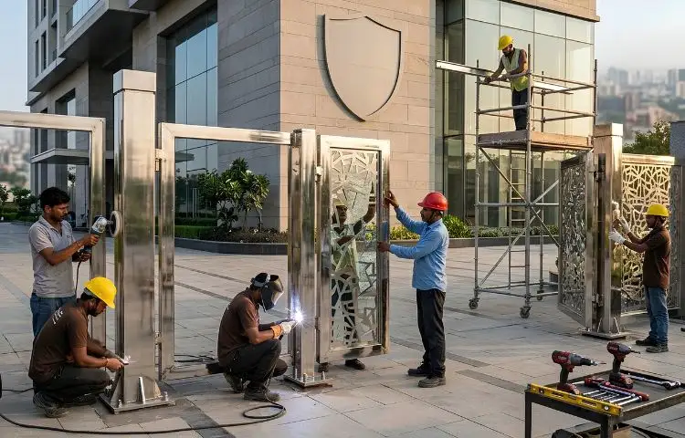 Engineered stainless steel fabrication services for industrial excellence in Faridabad