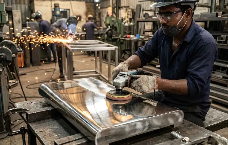 Expert stainless steel workmanship delivering reliable structures in Delhi
