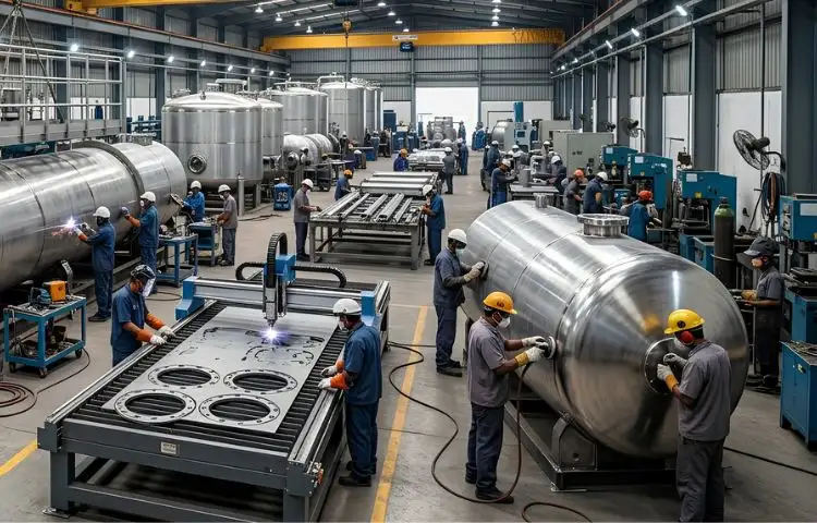 Innovative stainless steel construction solutions tailored to industrial requirements in Gurgaon
