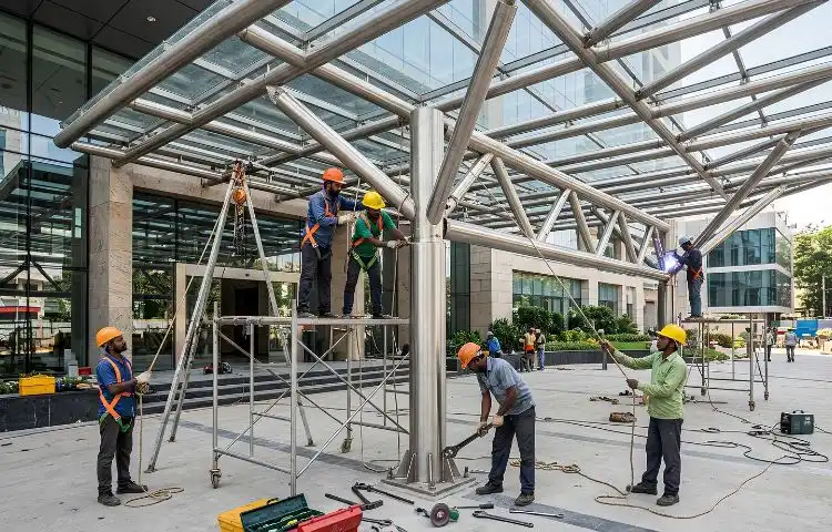 Corrosion-resistant stainless steel frameworks designed for demanding applications in Rajasthan