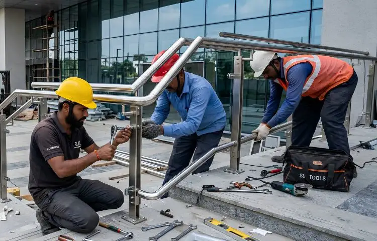 Reliable stainless steel construction solutions for warehouses and production units in Haryana