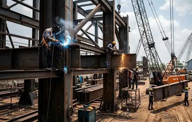 Expert structural steel manufacturing for large-scale infrastructure in Bengaluru