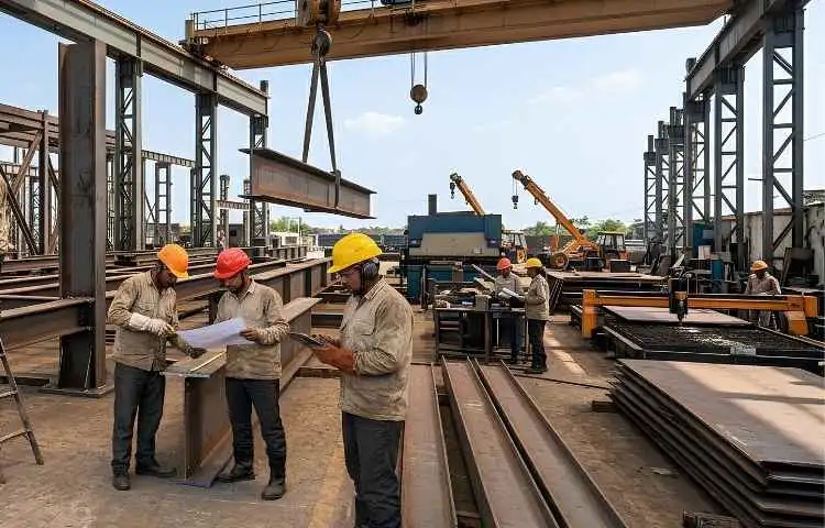 Innovative structural fabrication services for commercial and industrial applications in Delhi