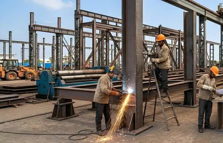 Expert structural steel manufacturing for large-scale infrastructure in Noida