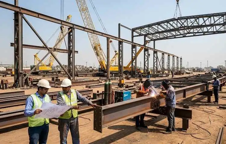 Advanced structural steel solutions tailored to industrial requirements in Gurgaon
