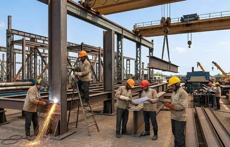 Advanced structural steel solutions tailored to large-scale industrial requirements in India